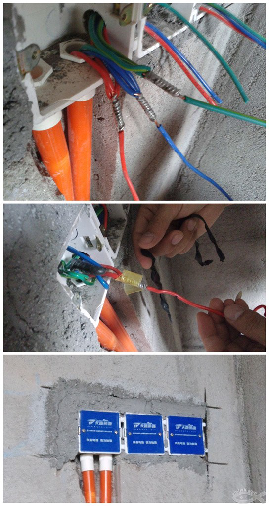 7月2日，水電驗收啦！開關插座保護起來